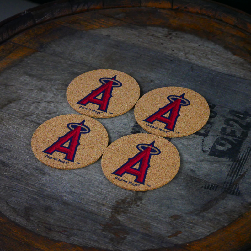 Choose Your MLB Team Dugout Mugs® Coasters - Set Of 4