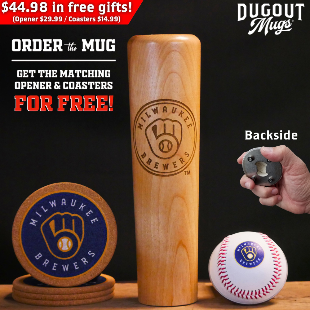 Triple Play Package - Dugout Mug® AND $45 Worth Of Free Gifts!