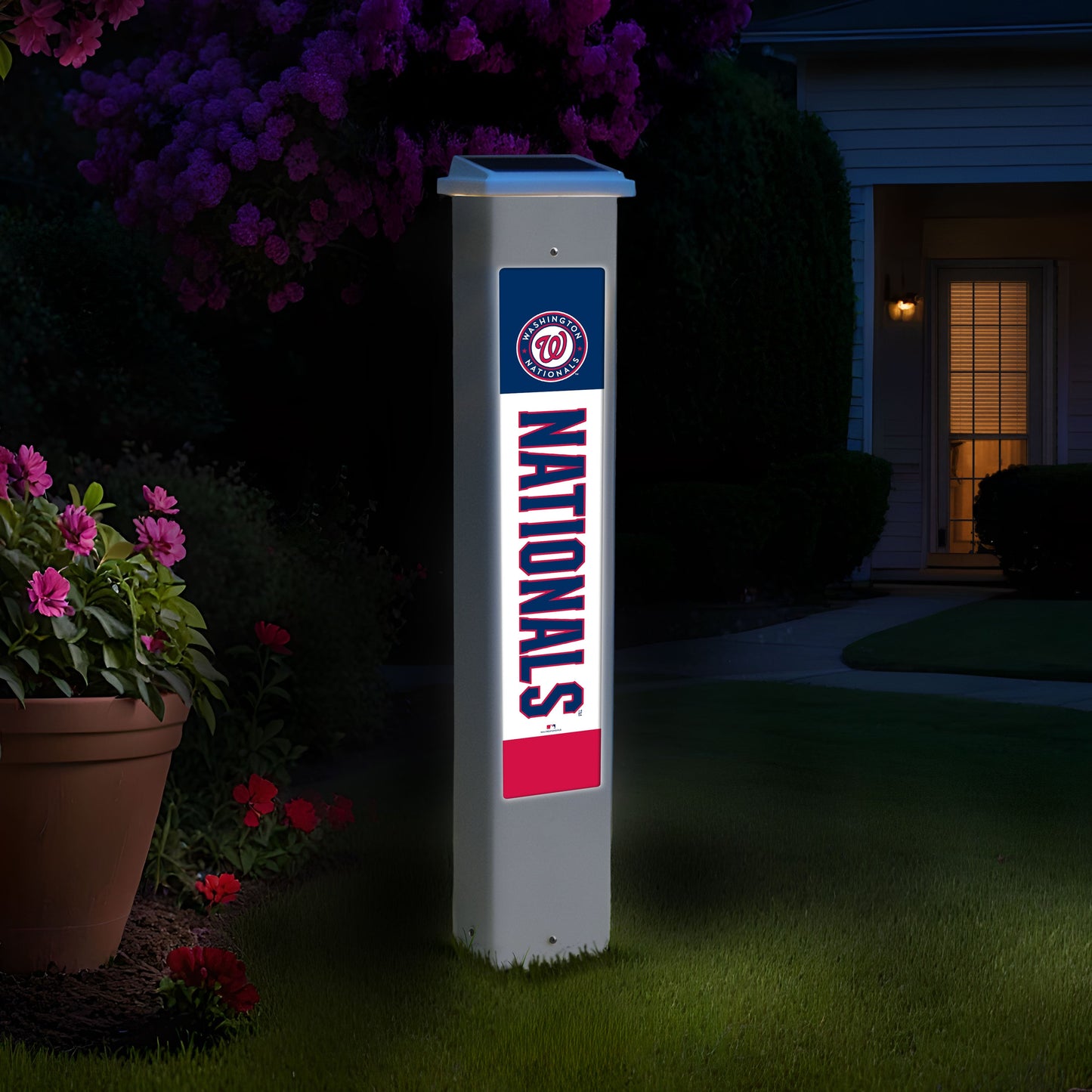MLB Team Glow Post -Washington Nationals