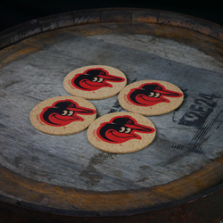 Baltimore Orioles Dugout Mugs® Cork Coasters