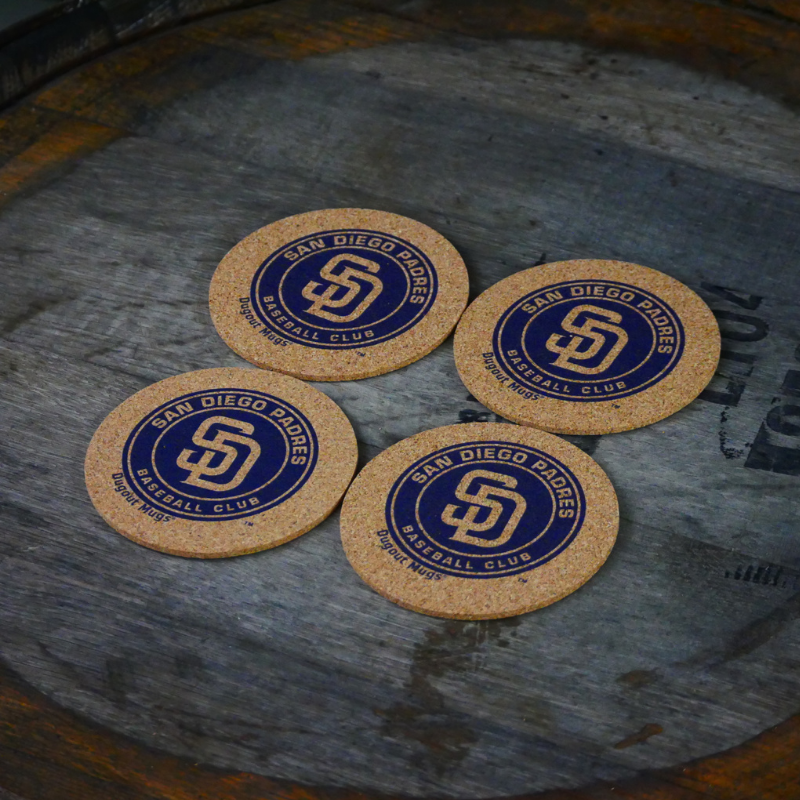 Choose Your MLB Team Dugout Mugs® Coasters - Set Of 4