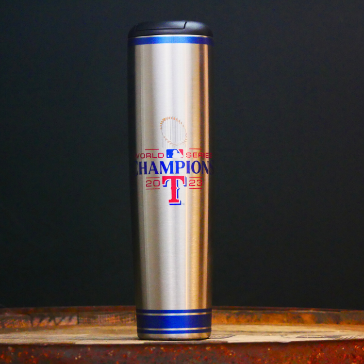 2023 Texas Rangers World Series Champions Metal Dugout Mug®