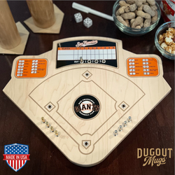 San Francisco Giants Baseball Board Game with Dice