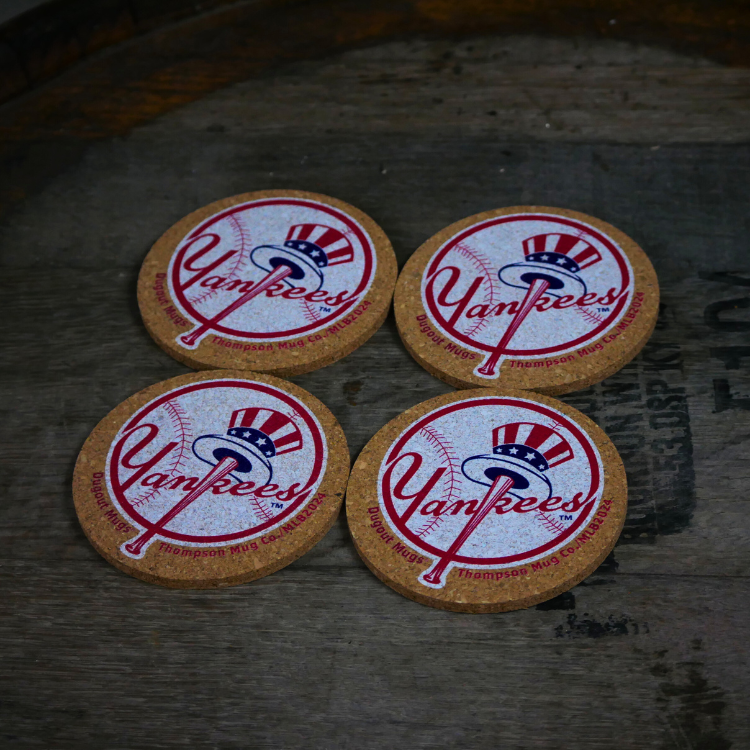 Free + Shipping - Dugout Mugs® Coasters - Set Of 4 - Pick Your Team