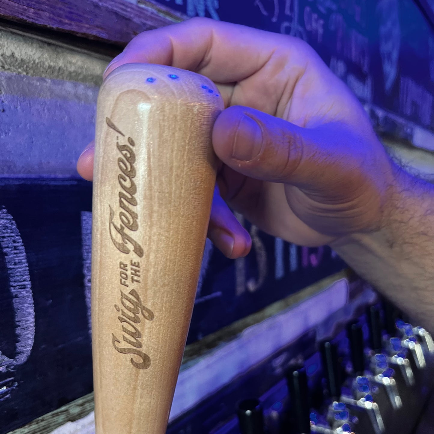 Baseball Bat Beer Keg Tap Handle - SWIG for the Fences!