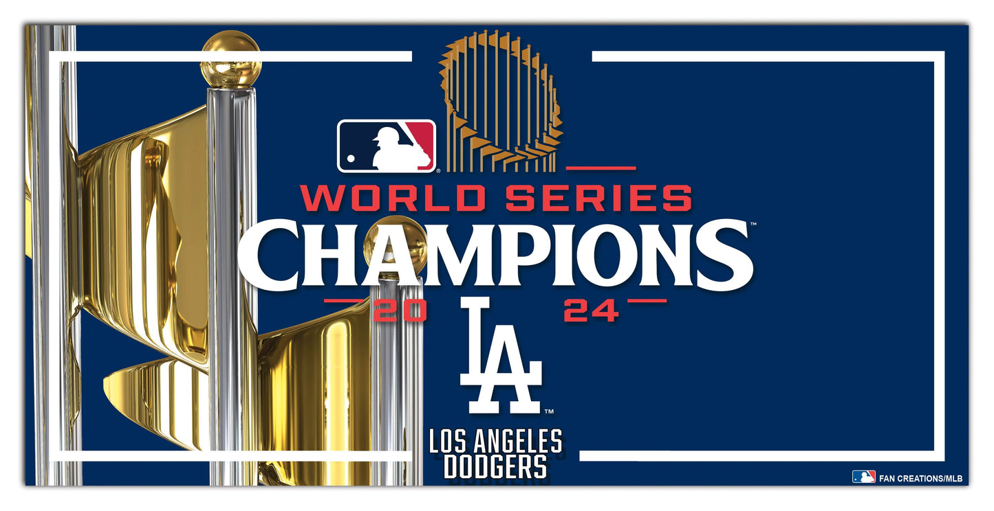 Commisioners Trophy Winner 2024 6x12 Dodgers