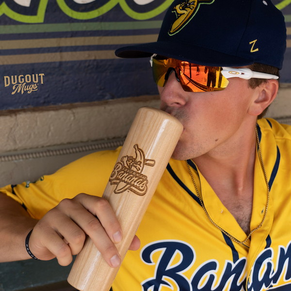 Savannah Bananas "Banana" Dugout Mug® | Baseball Bat Mug