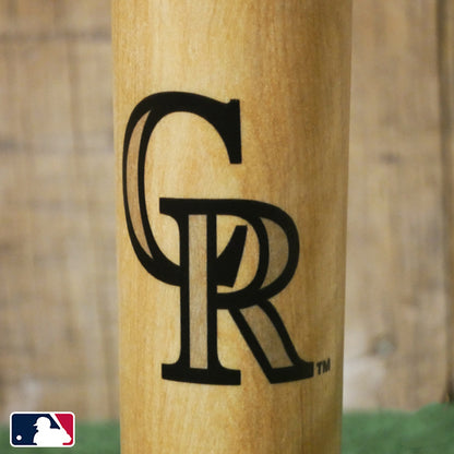 Colorado Rockies "CR" INKED! Dugout Mug® | Baseball Bat Mug