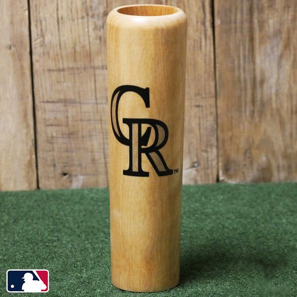 Colorado Rockies "CR" INKED! Dugout Mug® | Baseball Bat Mug