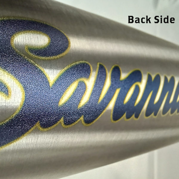 Savannah Bananas "Banana" Metal Dugout Mug® | Stainless Steel Baseball Bat Mug