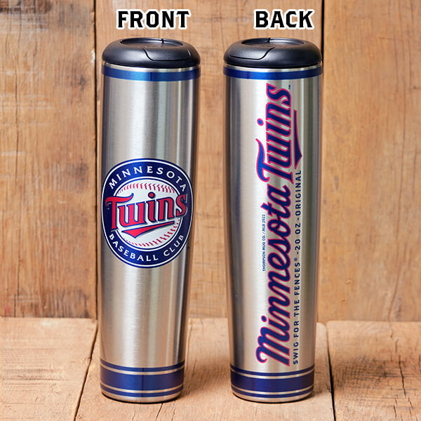 Minnesota Twins Metal Dugout Mug | Stainless Steel Baseball Bat Mug