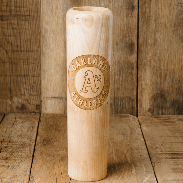 baseball bat mug Oakland Athletics