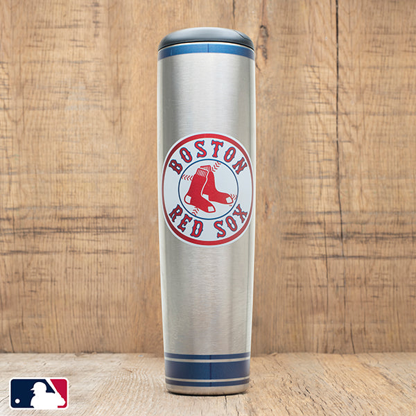 boston red sox metal bat mug